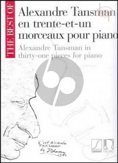 The Best of Alexandre Tansman Piano solo