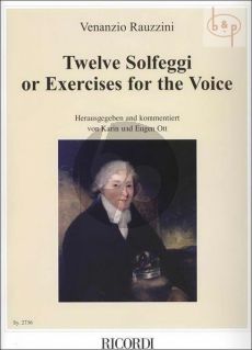 12 Solfeggi or Exercises for the Voice