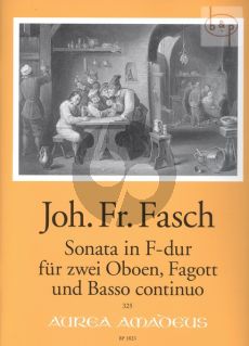 Sonata F-dur (2 Oboes-Bassoon-Bc) (Score/Parts) (edited by Yvonne Morgan)