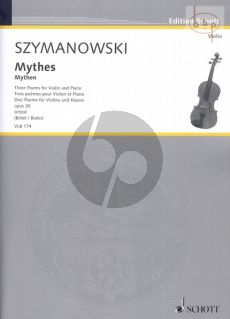 Mythes Op. 30 Violin and Piano