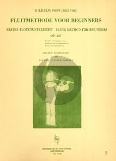 Popp Method for Beginners Op.387 Vol.2 Flute (Heleen Andriessen and Eugenie van der Grinten)