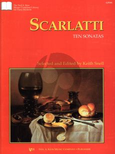 Scarlatti 10 Sonatas for Piano (edited by Keith Snell)