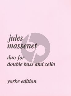 Massenet Duo for Cello and Double Bass