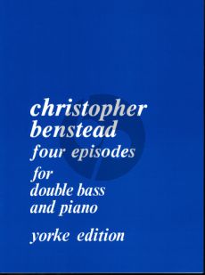 Benstead 4 Episodes Double Bass and Piano