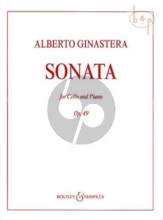 Ginastera Sonata Op. 49 Violoncello and Piano