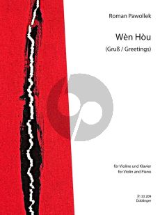 Pawollek Wen Hou (Gruß/Greetings) Violin-Piano