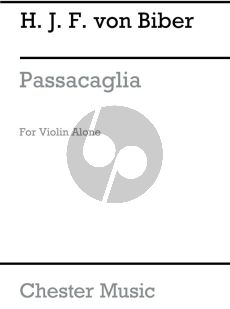 Biber Passacaglia for Violin solo