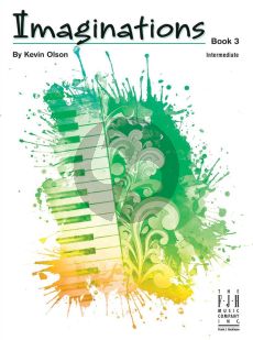 Olson Imaginations Vol. 3 for Piano Solo (intermediate level)