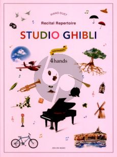 Studio Ghibli Recital Repertoire 4 Hands Intermediate