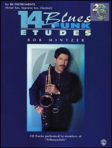 Mintzer 14 Blues & Funk Etudes for Bb Instruments (Bk-Cd)