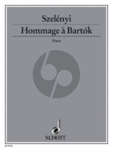 Szelenyi Homage of Bartok Piano solo