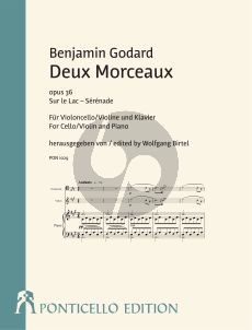 Godard 2 Morceaux op.36 für Violine oder Violoncello und Klavier (Part./Stimmen) (Wolfgang Birtel)