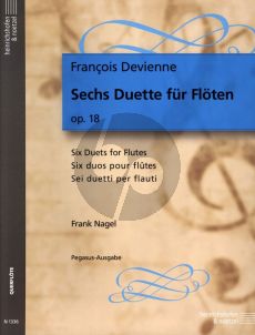 Devienne 6 Duette Op.18 2 Flutes (edited Frank Nagel)