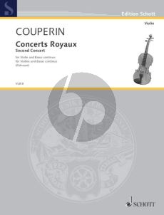 Couperin Concerts Royaux No.2 D-major Violin-Bc