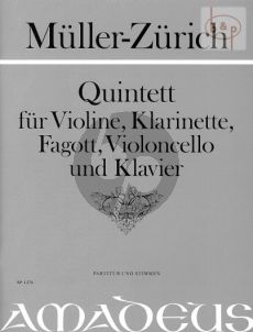 Quintet Op.74 (Vi.-Clar.(Bb)-Bsn.-Vc.-Piano)