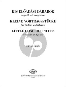 Album Small Concert Pieces for Violin and Piano (Denes-Mezo)