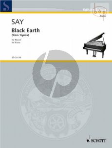 Say Kara Toprak - Black Earth Op. 8 Piano solo (1997) (adv.level)