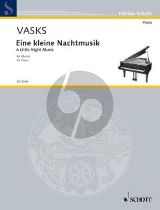 Vasks A Little Night Music Piano solo (1978)