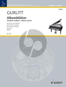 Gurlitt Albumblatter Op.147 Klavier (edited by A.K. Brehl)