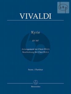 Kyrie RV 589 (SA soli-SSAA[Choir 1 - 2]-Orch.)