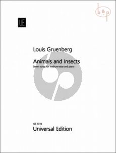 Animals and Insects Op.22 (7 Songs)