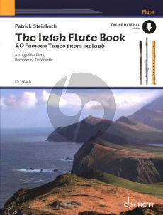 Album The Irish Flute Book - 20 Famous Tunes for Flute-Recorder or Tin Whistle Book with Audio Online