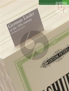 German Lieder of the 19th. Century