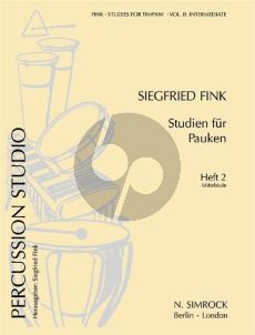 Fink Studien fur Pauken Vol. 2 (Mittelstufe)