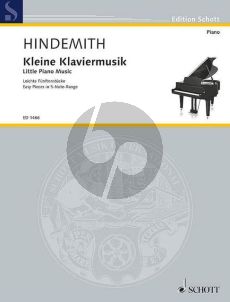 Hindemith Kleine Klaviermusik Op. 45/4 (Leichte Fünftonstücke)