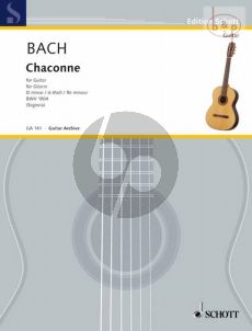 Chaconne aus der Partita d-moll BWV 1004 Guitar