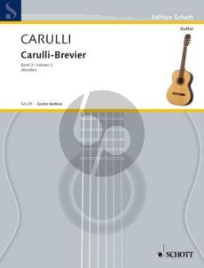 Carulli Brevier Vol.3 (Dieter Kreidler)