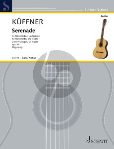 Kuffner Serenade C-dur Op.44 Flote oder Violine-Gitarre (Graf Ragossnig)