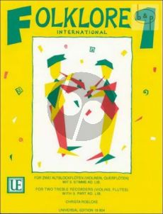 Folklore International Vol.1 (2 Treble Rec.) [Vi./Fl.])