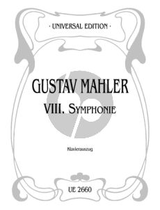 Mahler Symphony No.8 "Symphony of a Thousand" Vocal Score