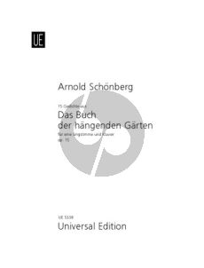 15 Poems of Das Buch der hängenden Gärten Op.15