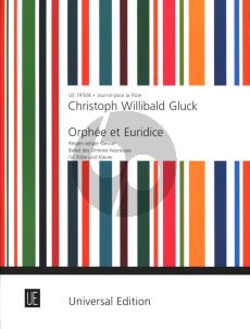 Gluck Reigen seliger Geister aus Orphee et Euridice fur Flote und Klavier (Herausgegeben von Heinz Stolba)