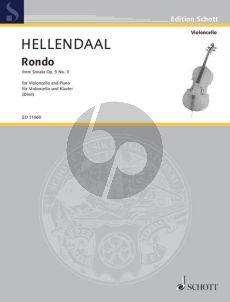 Hellendaal Rondo from Sonata Op. 5 No. 3 Cello and Piano