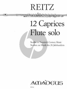 Reitz 12 Caprices Op.4 Flute solo