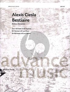 Ciesla Bestiaire Clarinet-Piano