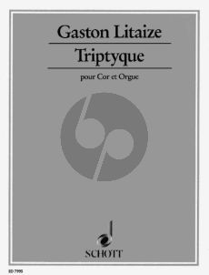 Litaize Triptyque Horn und Orgel