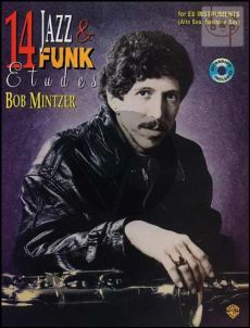 Mintzer 14 Jazz & Funk Etudes for Eb Instruments (Bk-Cd)