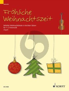 Frohliche Weihnachtszeit 1-2 Violoncellos