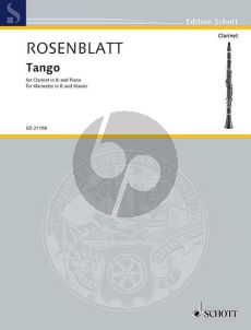 Rosenblatt Tango Clarinet[Bb]-Piano