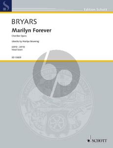 Bryars Marilyn Forever (Chamber opera) Vocal Score