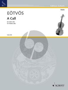 Eotvos A Call Violin solo