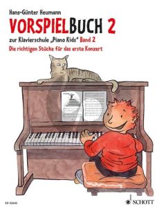 Heumann Vorspielbuch 2 zur Klavierschule "Piano Kids" Band 2 Die richtigen Stücke für das erste Konzert