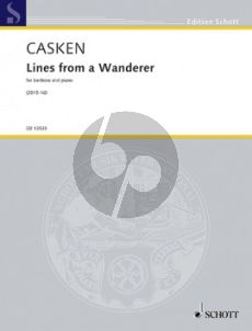 Casken Lines from a Wanderer Baritone and Piano