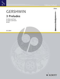 Gershwin 3 Preludes Oboe-Piano (transcr. by Wofgang Birtel)