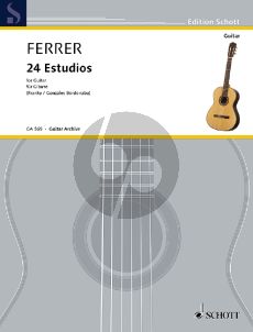 Ferrer 24 Estudios Guitar ((Jens Franke-Marta Gonzalez Bordonaba)