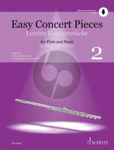 Easy Concert Pieces - Leichte Konzertstücke) Vol. 2 Flute and Piano